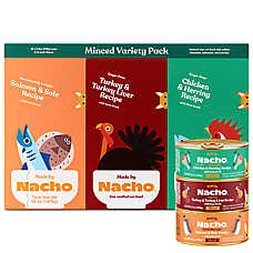 Made by Nacho Minced Variety Pack - Grain Free, 12 Ct, 66 Oz