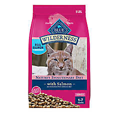 Blue Buffalo Wilderness Adult Dry Cat Food - Grain Free, Salmon