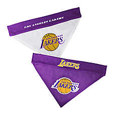 Pets First LA Lakers Reversible Bandana