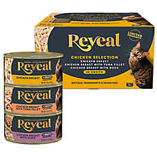 Reveal Chicken Selection Adult Wet Cat Food - Grain Free, In Broth, 8 Ct