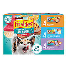 Friskies? Adult Wet Cat Food Variety Pack - 12 Ct, 66 Oz