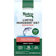 Nutro Natural Choice Limited Ingredient Adult Dog Food - Grain Free, Salmon & Lentils Recipe