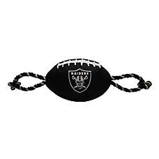 Pets First Las Vegas Raiders Football Rope Dog Toy
