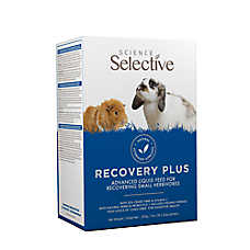 Science Selective Recovery Plus - Liquid Feed for Recovering Small Herbivores - Box - 10 Count