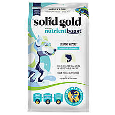 Solid Gold Nutrientboost Leaping Waters All Life Stage Dry Dog Food - Salmon