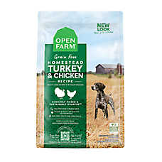 Open Farm Grain Free Adult Dry Dog Food - Humanely Raised & Sustainably Sourced, Turkey & Chicken