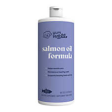 YumWell Dog Salmon Oil Formula Supplement - Skin & Coat Support, Salmon Flavor, 32 fl oz
