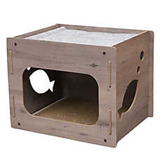 PetPals Jodie Scratching Board Cat House