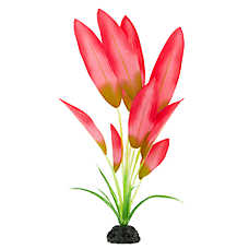 Top Fin? Artificial Silk Aquarium Plant - Fish Tank Plant Decor - 12 in