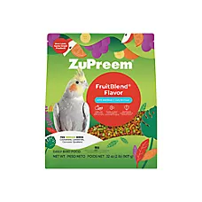 ZuPreem® FruitBlend Medium Bird Food - Fruit-Flavored Pellets