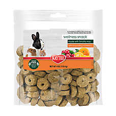 KAYTEE? Timothy Hay Baked Biscuits - Vitamin C Treats - Adult Rabbits, Guinea Pigs and Small Pets