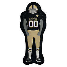 Pets First New Orleans Saints Player Tough Dog Toy