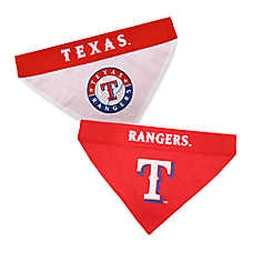 Pets First Texas Rangers MLB Pet Bandana