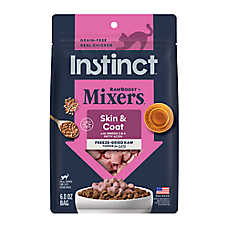 Instinct? RawBoost Mixers Skin & Coat Health Cat Food Topper - Natural, Grain Free, Freeze Dried