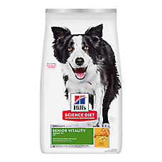 Hill's? Science Diet? Senior Vitality Adult 7+ Dry Dog Food - Chicken & Rice