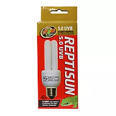 Zoo Med ReptiSun 5.0 UVB Tropical Compact Fluorescent Bulb Reptile Tropical UVB Terrarium