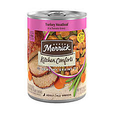Merrick? Kitchen Comforts? Adult Wet Dog Food - Natural, Turkey Meatloaf, 12.7 Oz