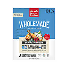 The Honest Kitchen Wholemade Grain Free Adult Dehydrated Dog Food - Turkey