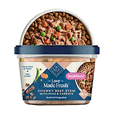 Blue Buffalo Love Made Fresh Small Breed Adult Fresh Dog Food - Beef Stew