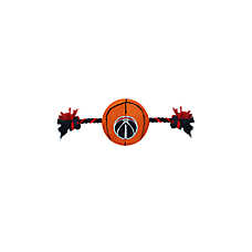 Pets First NBA Wizards Basketball Rope Dog Toy