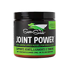 Super Snouts Dog & Cat Joint Power Hip & Joint Supplement, Green Lipped Mussels, Powder, Two Sizes