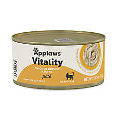 Applaws Vitality Adult Cat Wet Food - Pate, 2.47 Oz