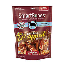 SmartBones? Chicken Wrapped Sticks Mini Dog Treat - Chicken