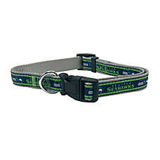 Pets First Seattle Seahawks Satin Collar