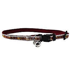 Pets First USC Trojans Satin Cat Collar