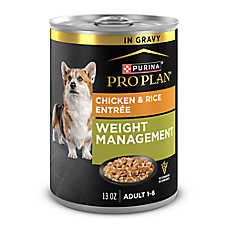 Purina Pro Plan Weight Management Adult Dog Wet Food - Chicken & Rice Entree, 13 oz