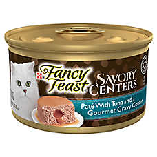 Fancy Feast Savory Centers - Pate, Tuna