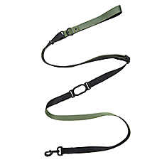 Top Paw? Green Multi-Use Dog Leash, Green Dog Leash, Walking Dog Leash, Multiple Lengths