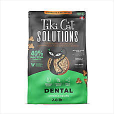 Tiki Cat? Solutions&trade; Adult Cat Food - Dental, Chicken Recipe