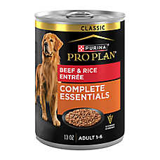 Purina? Pro Plan Complete Essentials Adult Wet Dog Food - Classic Pate, Beef & Rice, 13 Oz