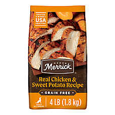 Merrick? Grain Free? Adult Dry Dog Food - Natural, Chicken & Sweet Potato