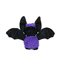 MIGHTY Microfiber Ball Med Bat Purple Dog Toy