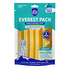 Himalayan Chews Everest Pack Dog Yak Chew Yak Cheese 5 Count 16 OZ