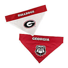 Georgia Bulldogs NCAA Reversible Pet Bandana