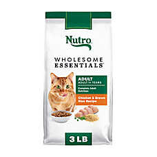 Nutro Wholesome Essentials &trade; Adult Dry Cat Food - Non-GMO, Natural, Chicken & Brown Rice