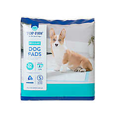 Top Paw? Regular Premium Dog and Puppy Pee Pads, Potty Training, 23" x 24", Unscented, 10 Count