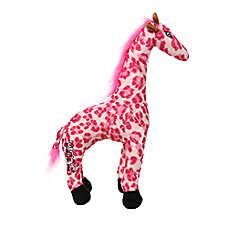 MIGHTY Safari Pink Giraffe Dog Toy