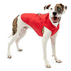 Kurgo? Loft Dog Jacket Chili Red Charcoal
