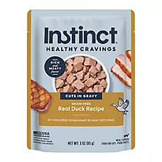 Instinct® Healthy Cravings Cat Food Topper - Natural, Grain Free, Duck