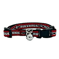 Pets First NCAA Georgia Satin Cat Collar