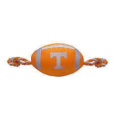 Pets First University of Tennessee Football Rope Dog Toy