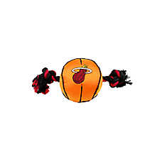 Pets First NBA Miami Heat Basketball Rope Dog Toy