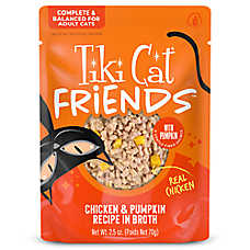 Tiki Cat? Friends&trade; Cat Food Pouch - Non-GMO, Grain & Potato Free, 2.5 oz