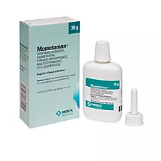 Mometamax (Gentamicin, Mometasone, Clotrimazole) Otic Suspension for Dogs, 15-g or 30-g