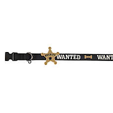 Thrills & Chills&trade; Halloween Sheriff Dog Collar