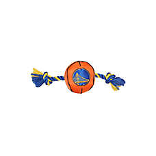 Pets First NBA Golden State Basketball Rope Dog Toy